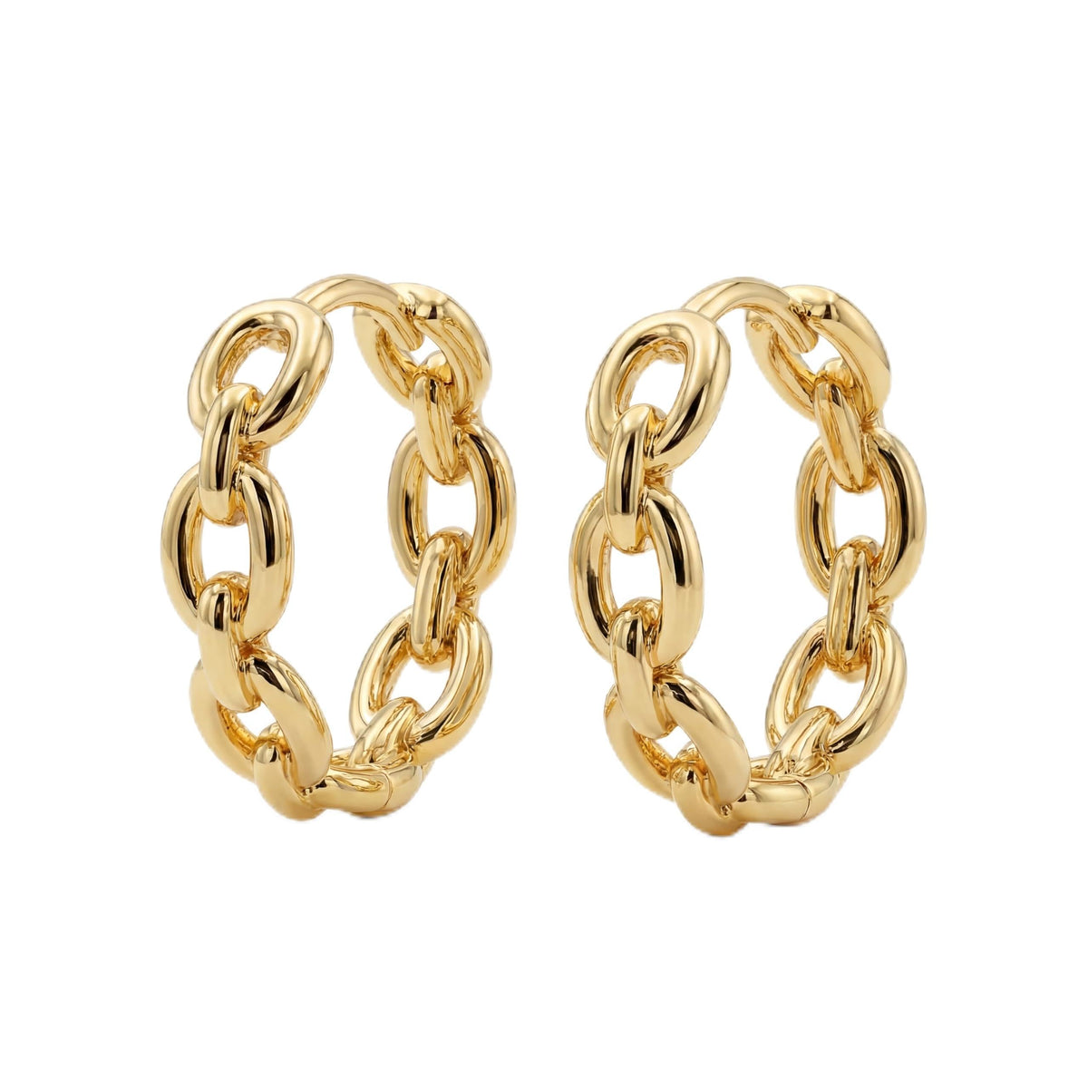 VACRONA Cubic Zirconia Huggie Earrings 14k Gold Plated Tiny Earrings Small Huggie Hoop Earrings Simple Lightweight Hoops Gift for Women