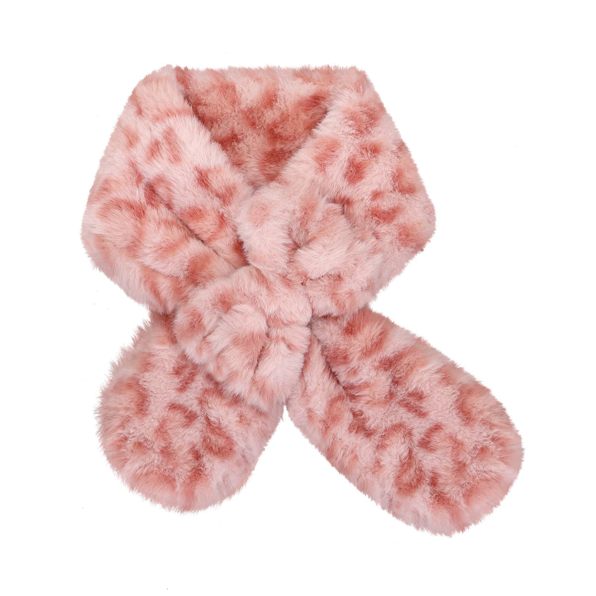 Girls Scarf Fuzzy Fleece Kids Scarves Winter Warm Scarf Toddler Adjustable Soft Neck Warmer