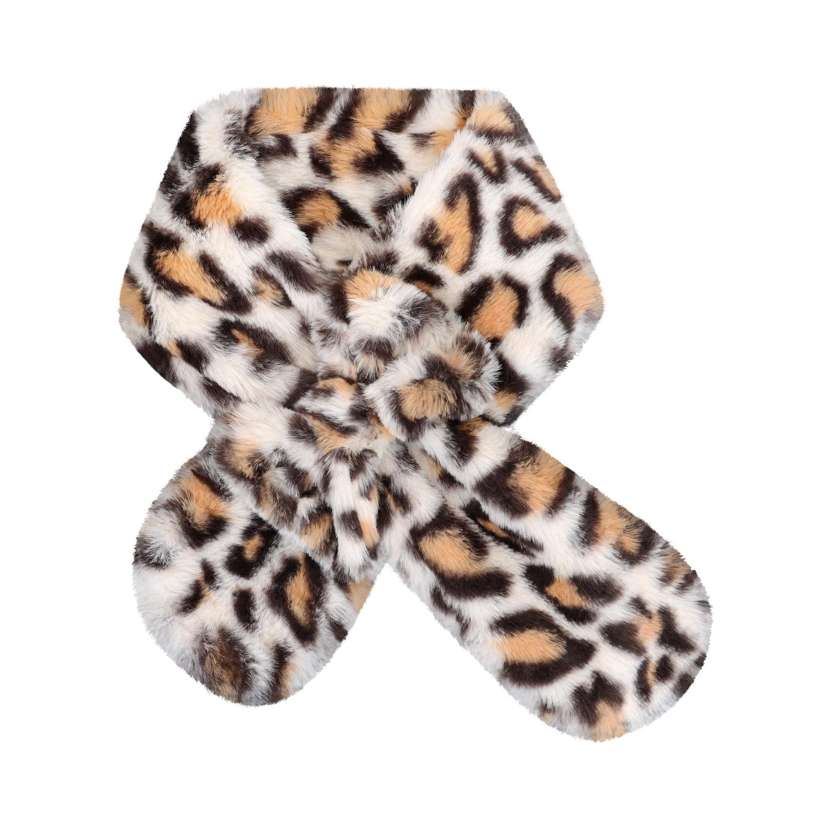 Girls Scarf Fuzzy Fleece Kids Scarves Winter Warm Scarf Toddler Adjustable Soft Neck Warmer