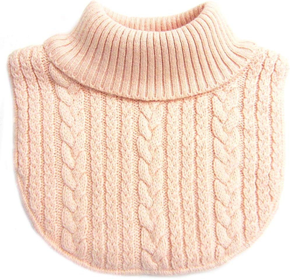 2PCS Winter Children's Neck Gaiter Scarf Collar Baby'sTurtleneck Warmer,kid's Neck Cover Warmer