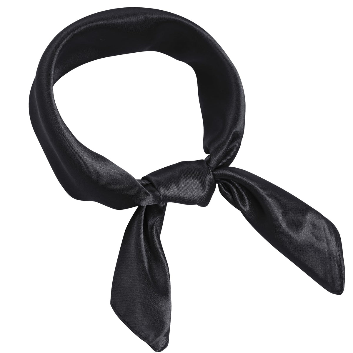 Pistha Chiffon Scarf Square Satin Neck Scarf Handkerchief 23.6 inch