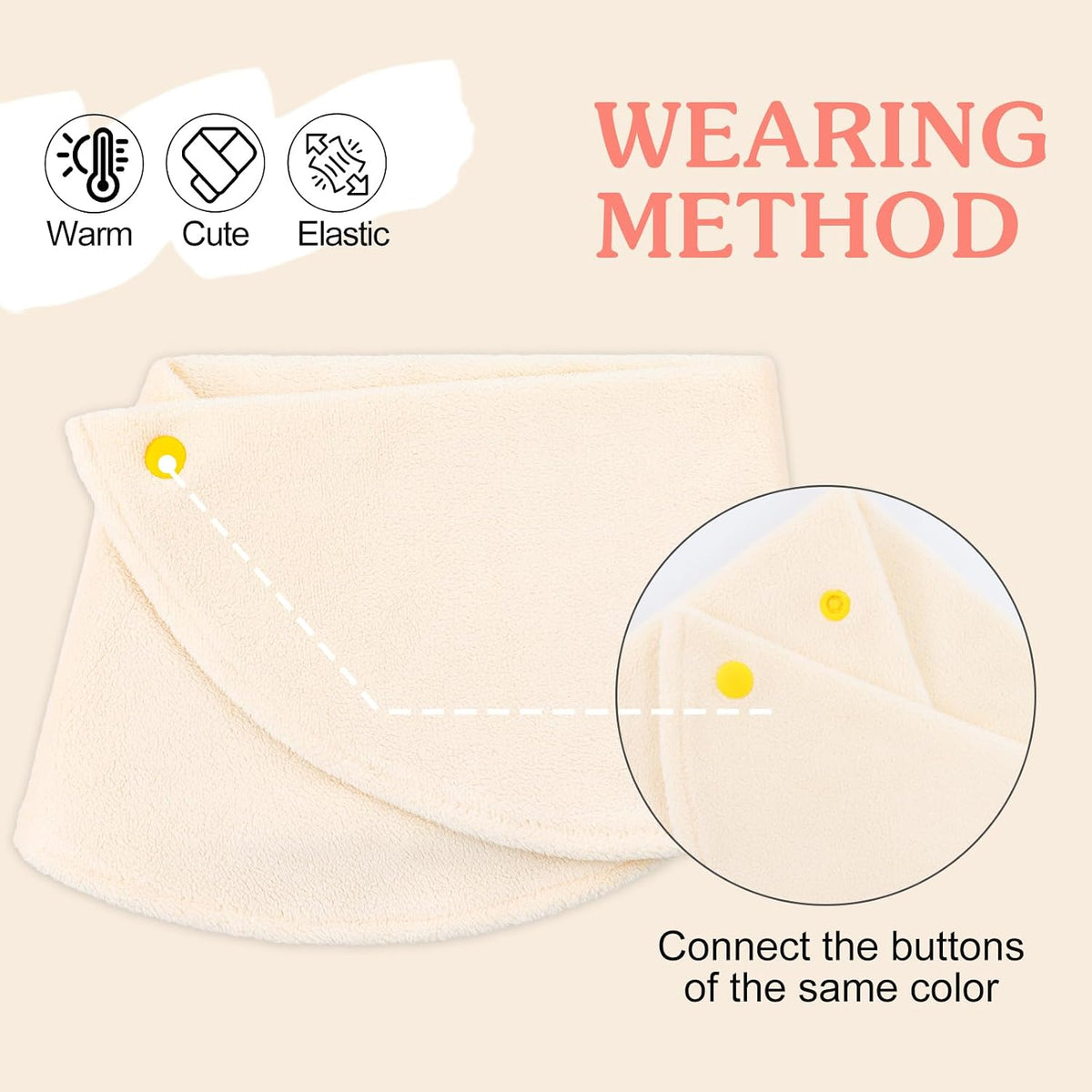 Toddler Girls Soft Neck Warmer Baby Boys Winter Scarf Kids Warm Round Scarves
