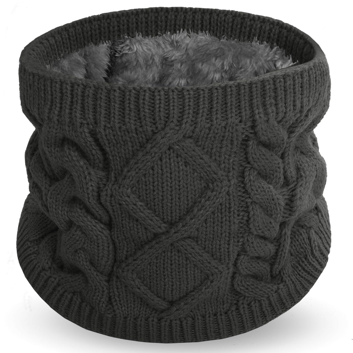Wandx Kids Neck Warmer Gaiter Winter Infinity Scarf for Boys Girls