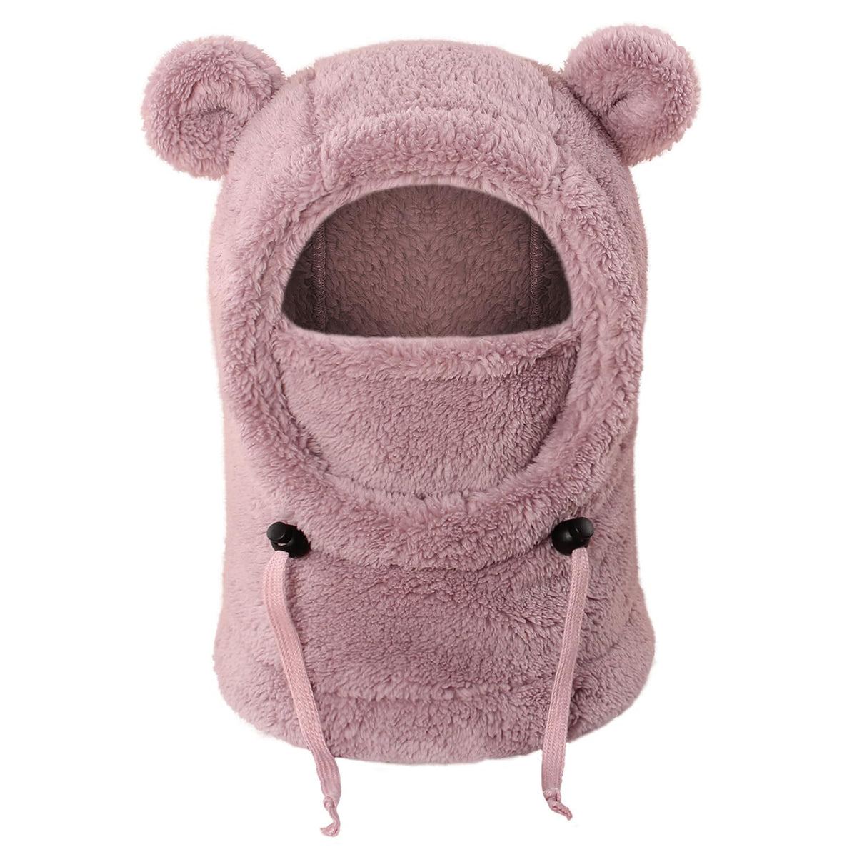 Kids Winter Fleece Hats Children's Balaclava Ski Mask Windproof Warm Adjustable with Fleece Lining Hat for Boys Girls