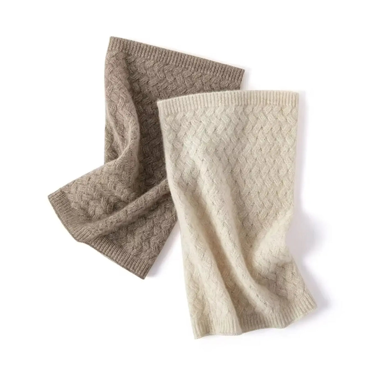 Women's Knitted Neck Warmer, Thick Winter Scarf, Cervical Protection, Fake Collar, Cozy and Warm, Fall & Winter Accessory