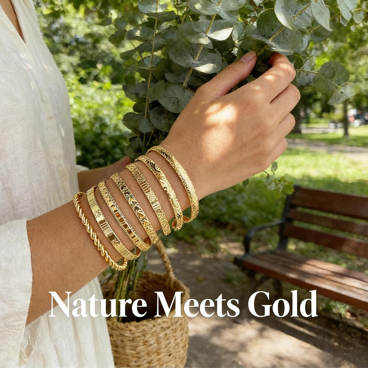 7 Pcs Boho Thick Chain Set Women Gold Twisted Rope Wrist Bracelets Textured Fashion Festival Chunky Jewelry Gold Plated Bracelets Bracelet Stackable Silver