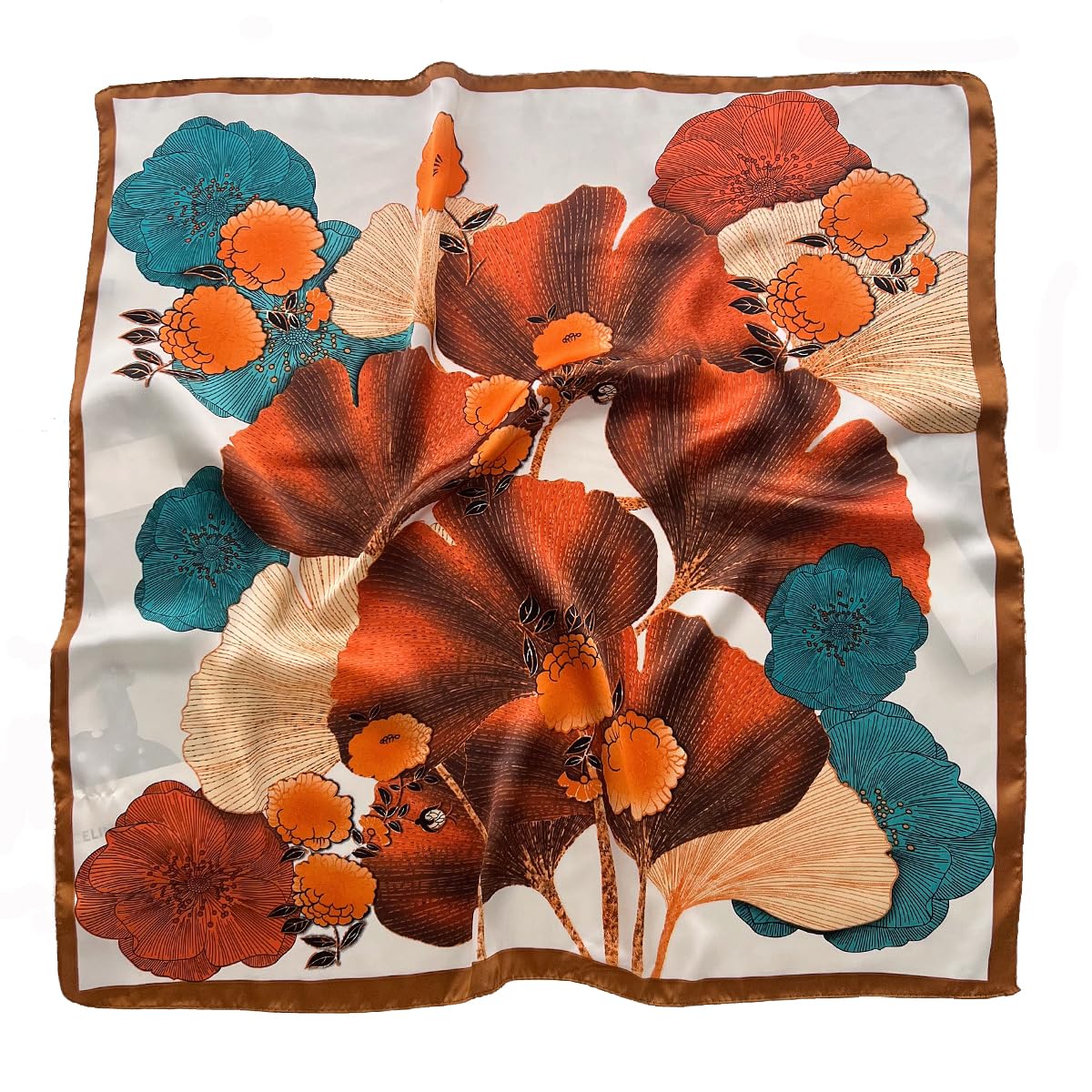 SmilerSmile 27.5" Silk Like Head Scarf For Women