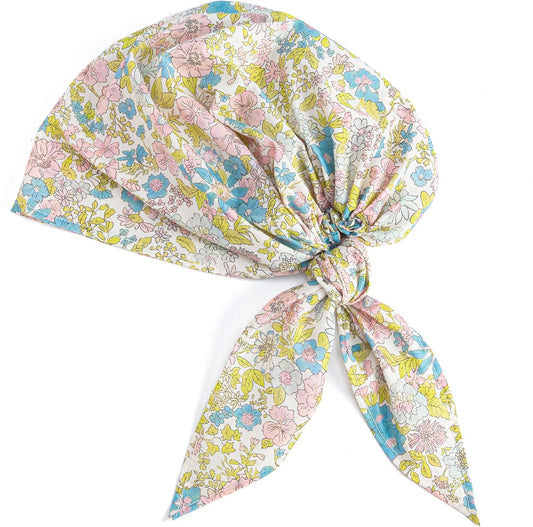 Girls Pre-tied Hair Bandana Head Scarf - Kids Age 3-8 Years