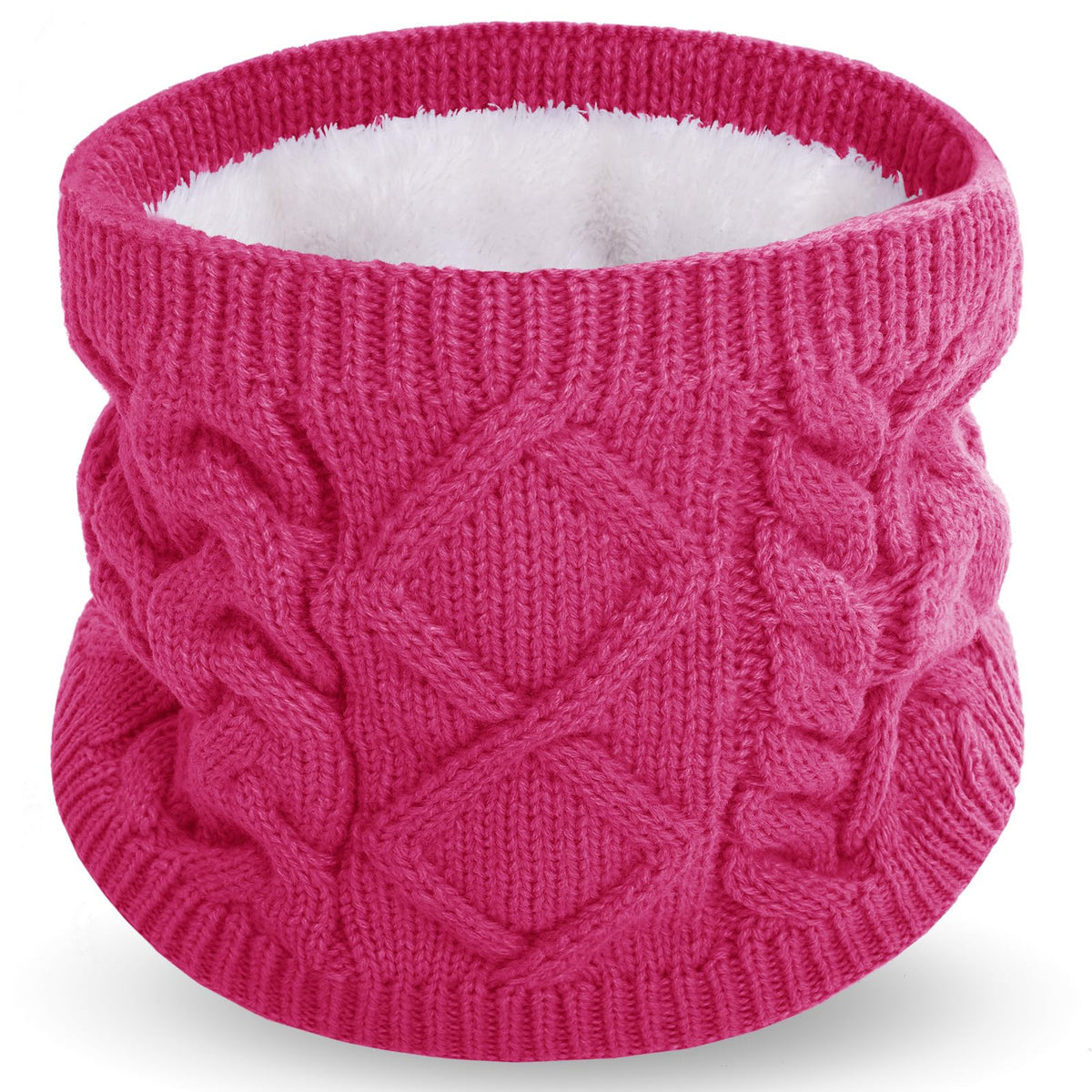 Wandx Kids Neck Warmer Gaiter Winter Infinity Scarf for Boys Girls