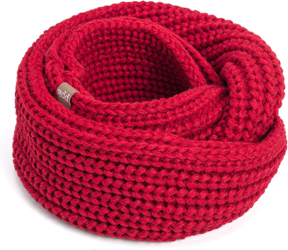 Kids Chunky Knitted Infinity Scarf/Neck Warmer for Girls 4-14 years old