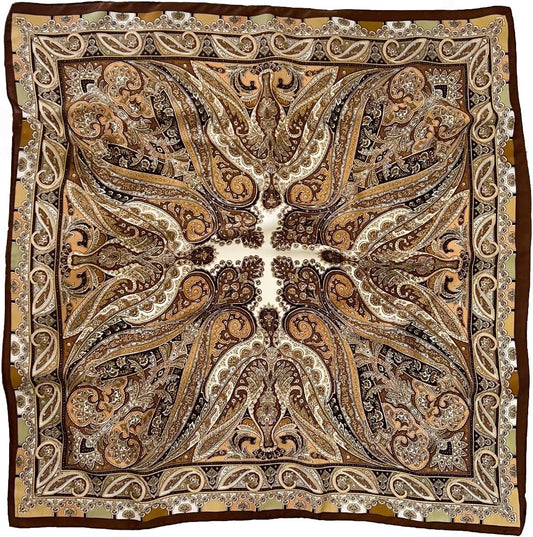 SmilerSmile 27.5" Silk Like Head Scarf For Women