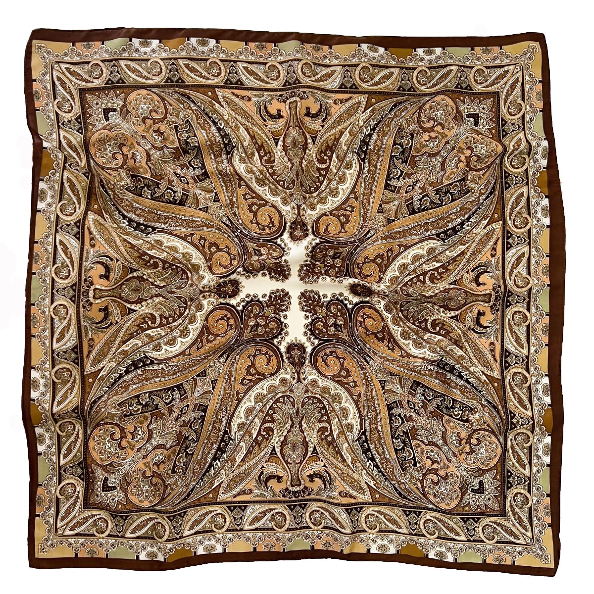SmilerSmile 27.5" Silk Like Head Scarf For Women