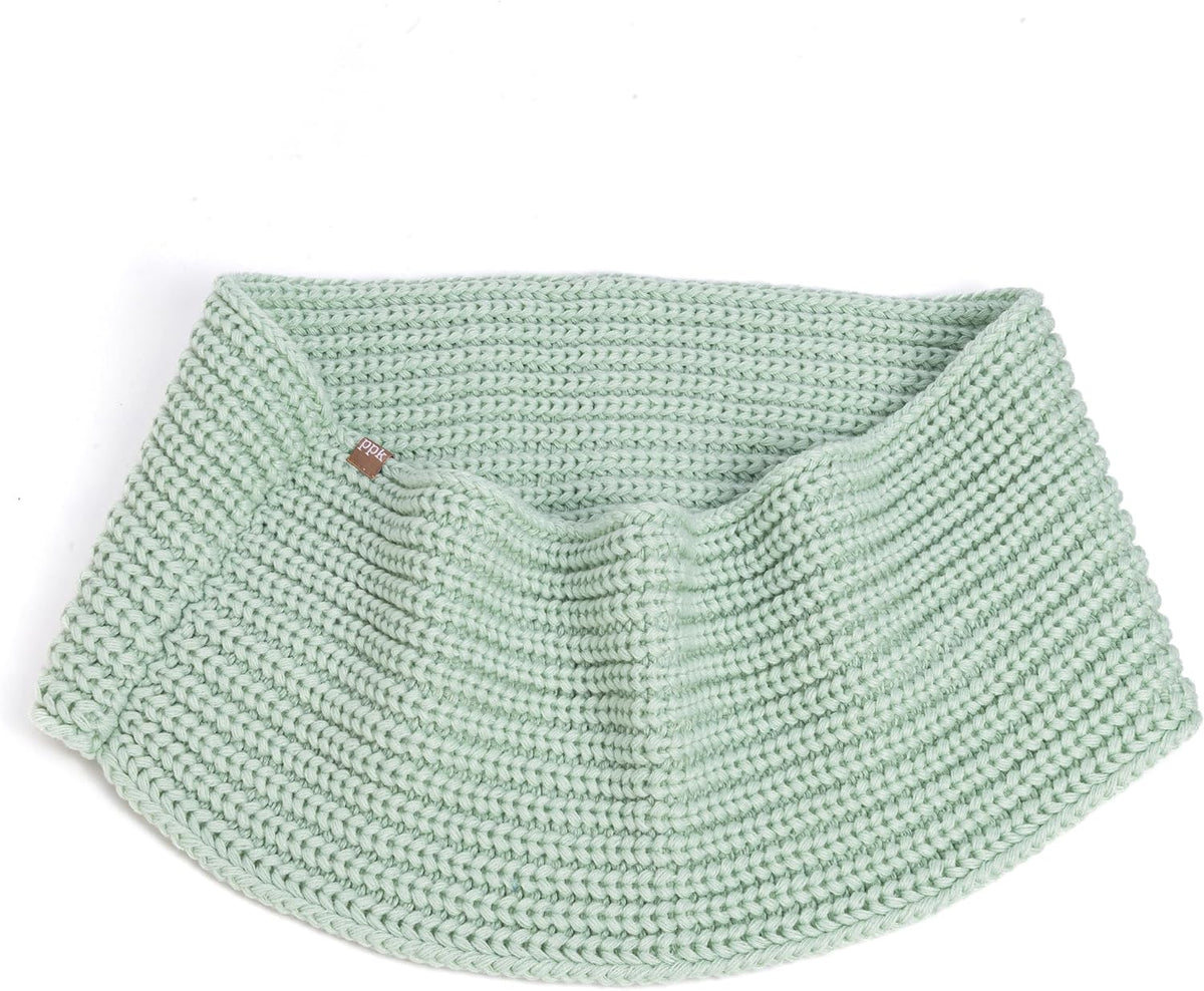 Kids Chunky Knitted Infinity Scarf/Neck Warmer for Girls 4-14 years old