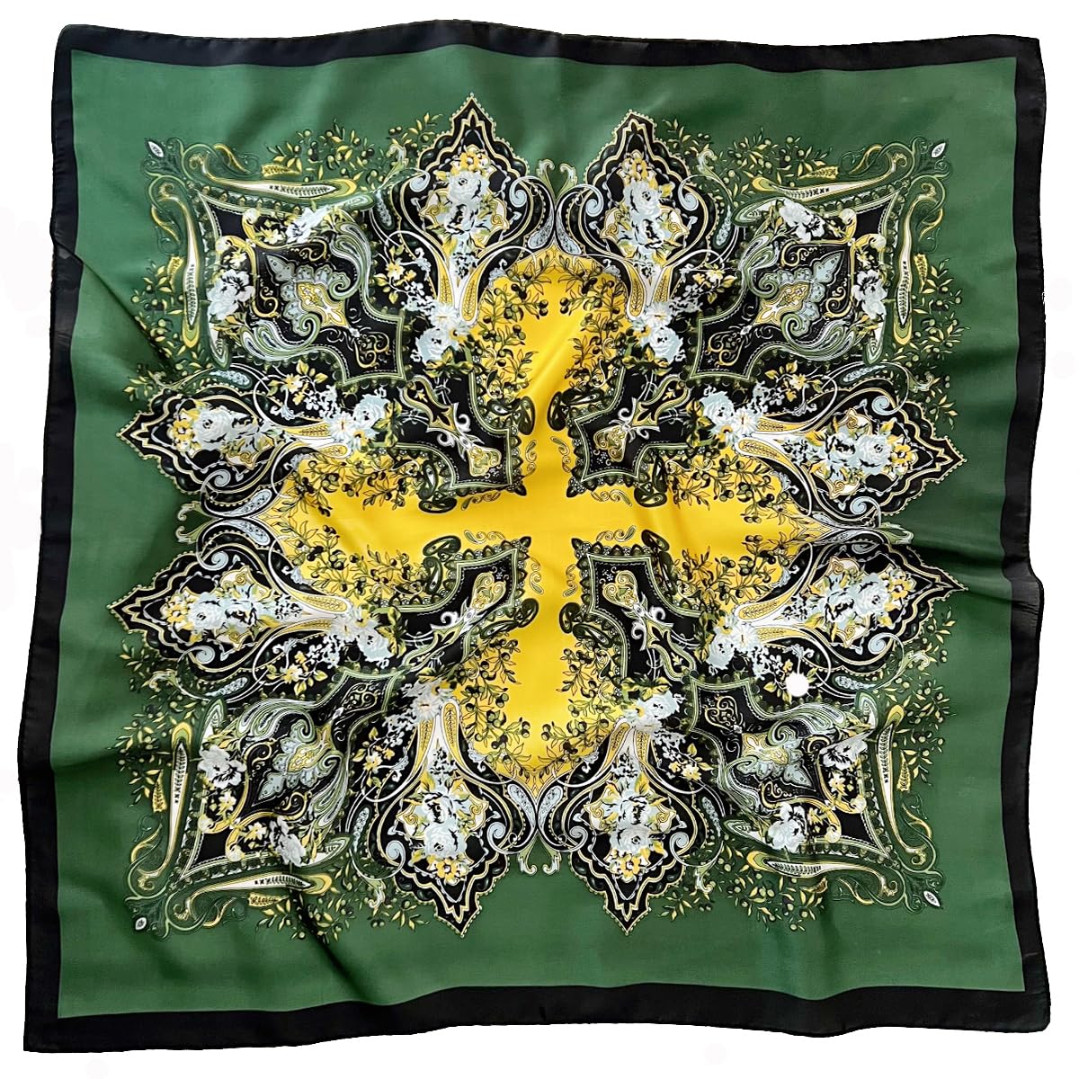 SmilerSmile 27.5" Silk Like Head Scarf For Women