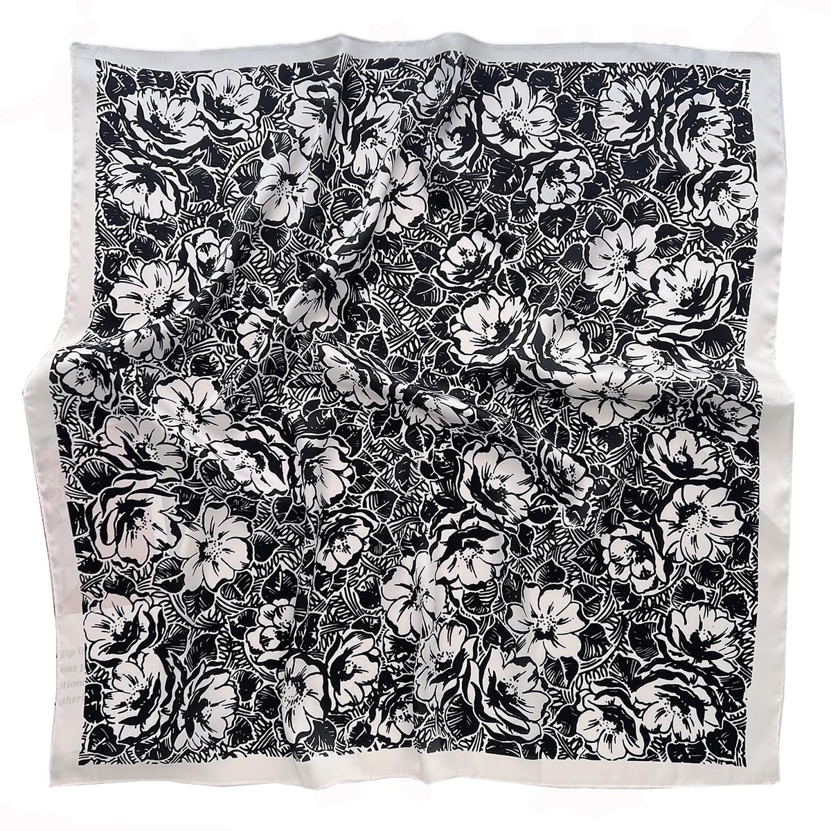 SmilerSmile 27.5" Silk Like Head Scarf For Women
