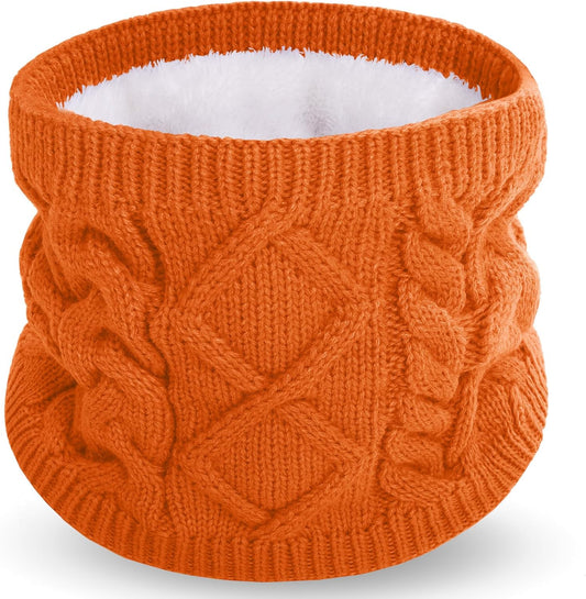 Wandx Kids Neck Warmer Gaiter Winter Infinity Scarf for Boys Girls