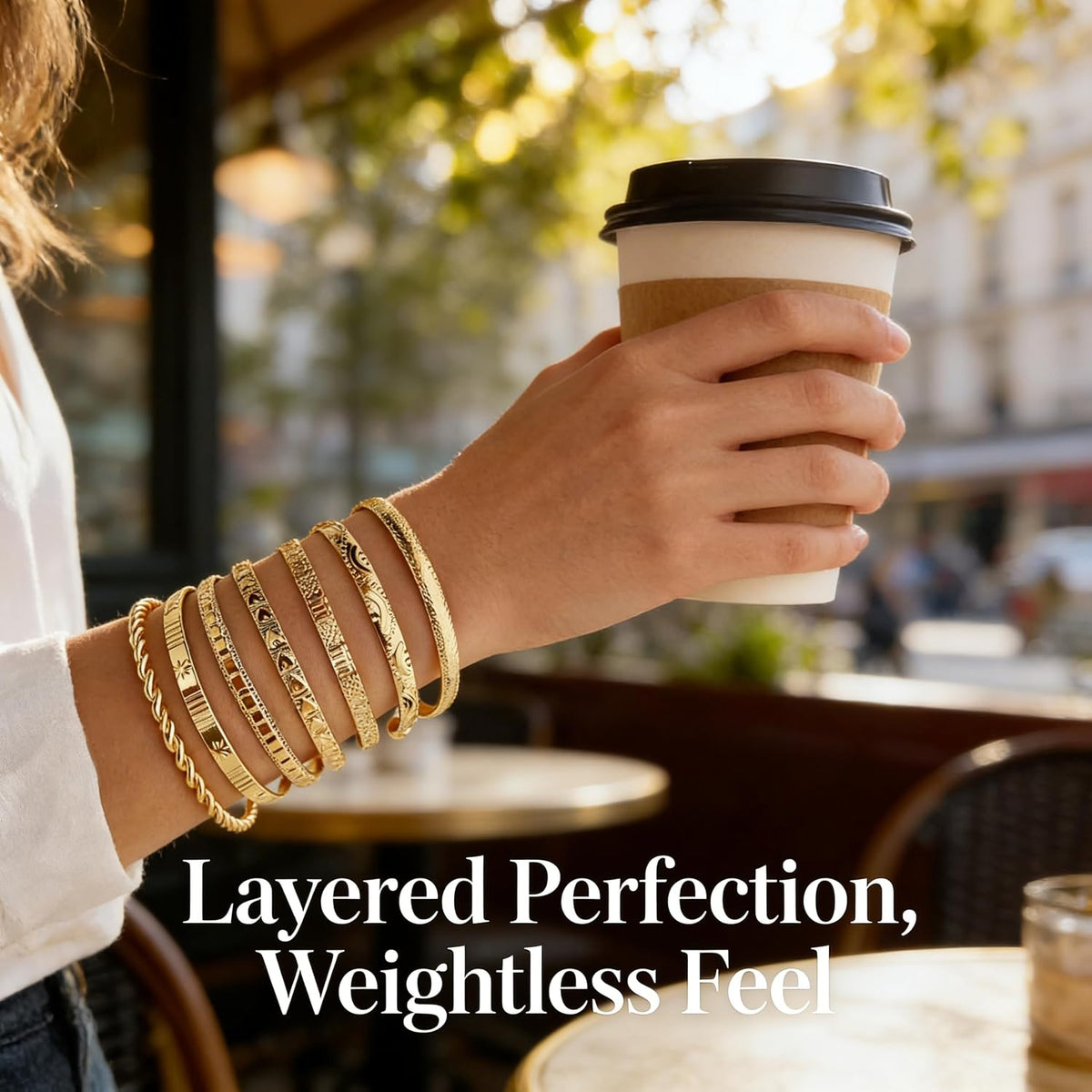 7 Pcs Boho Thick Chain Set Women Gold Twisted Rope Wrist Bracelets Textured Fashion Festival Chunky Jewelry Gold Plated Bracelets Bracelet Stackable Silver