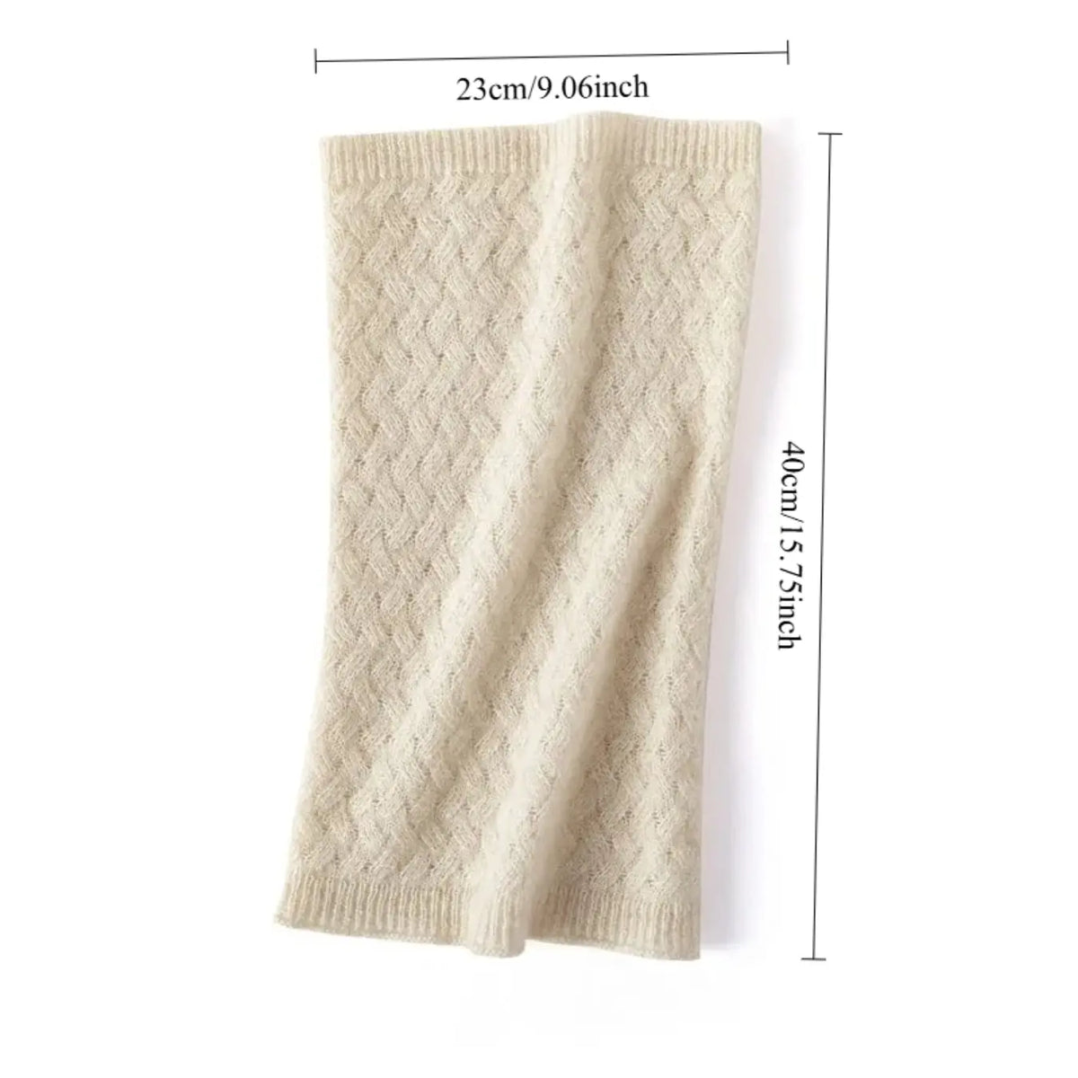 Women's Knitted Neck Warmer, Thick Winter Scarf, Cervical Protection, Fake Collar, Cozy and Warm, Fall & Winter Accessory